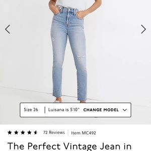 Perfect Vintage Jean Coffey Wash